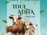 Keluarga Besar SMA Masehi 2 PSAK Mengucapkan Selamat Hari Raya Idul Adha.